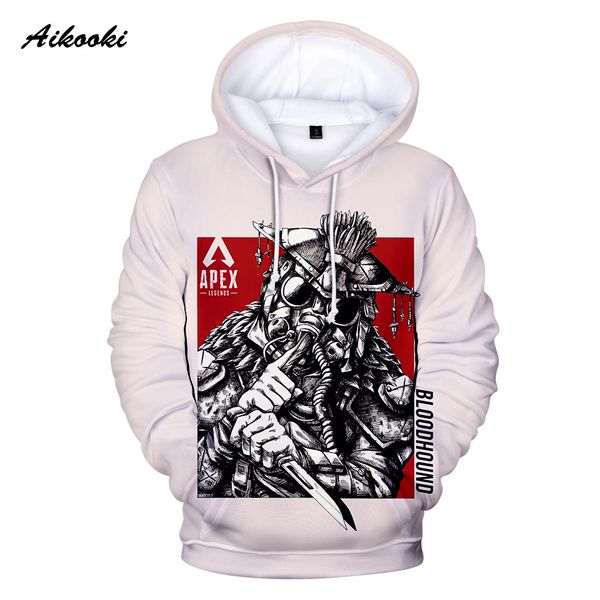 

aikooki apex legends hoodies sweatshirts men/women hoody game apex legends hooded male/female polluvers 3d autumn winter clothes, Black