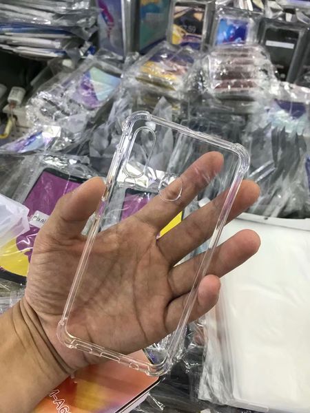 

Новый Для Samsung M10 M20 M30 A40S Противоударный Мягкий ТПУ Прозрачный Задняя крышка Чехол