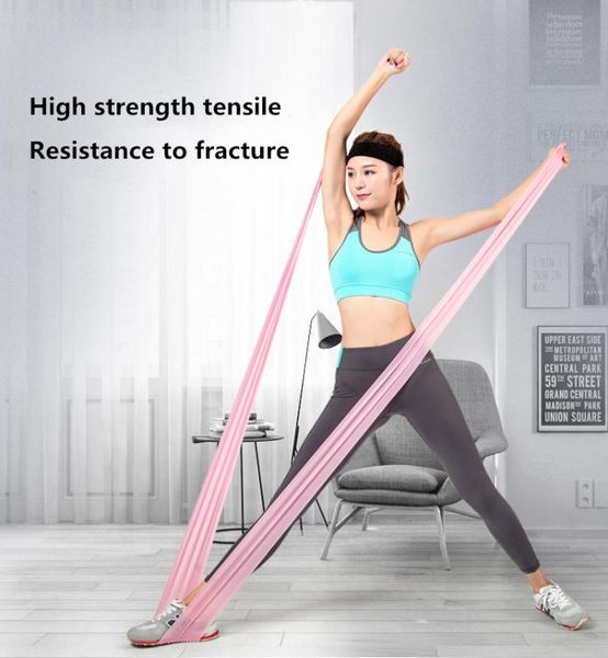 

resistance bands yoga tension belt flexibility leg stretch strap exercise sports springy tape multifunction fitness elastic rally