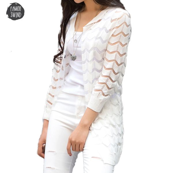 

sweater long hollow out beach cool cardigans spring women summer knitted rebecas mujer new crochet femme casual ladies, White;black