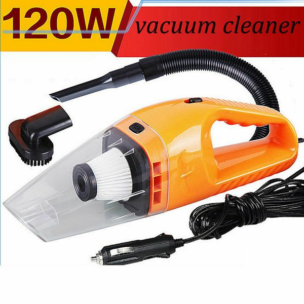 

car vacuum 6 in 1 auto cleaner 12v 120w handheld vacuum power cord hoover