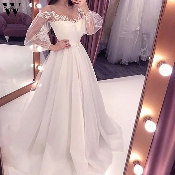 

new dresses women's word shoulder mesh perspective dress elegant and romantic white s~xl may24, Black;pink