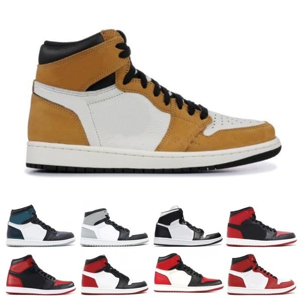 

высокое качество 1 og бред royal blue black all star хамелеон баскетбол обувь мужчины 1s top 3 fragment x тапки us 5.5-12