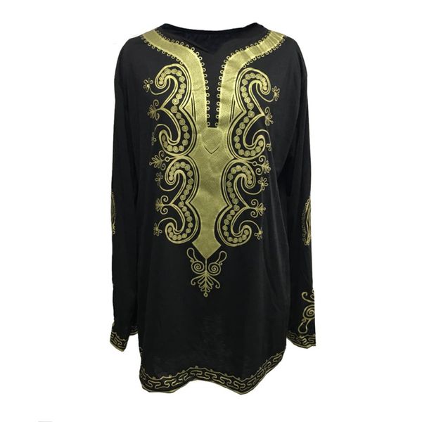 

длинные рукава рубашки dashiki мужские рубашки африканский dashiki одежда мужчины традиционные этнические африканские стиль печатные мужские, White;black