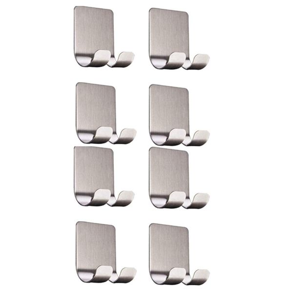 

8 shower razor rack hook razor multi-function hook wall hanger, stainless steel thick wall