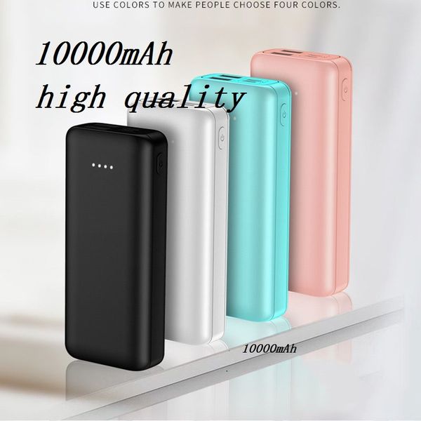 

new style 10000mah power bank 3usb external battery portable power bank charger for iphone samsung ipad intelligent mobile phone dhl