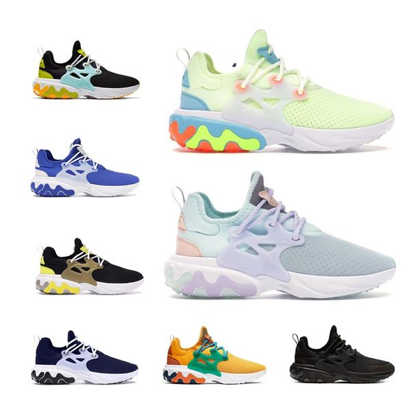 

2019 men women running shoes react presto beams dharma triple black beach day brutal honey mens trainer sports sneaker jogging walking