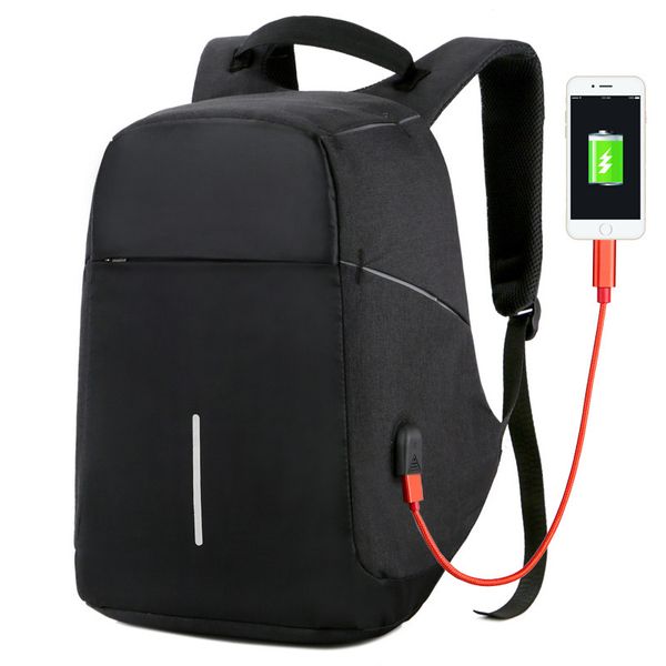 

мужчины против кражи рюкзак usb зарядка 15.6 laptop backpack многофункциональный водонепроницаемый путешествия bagpack женщин высокого качес