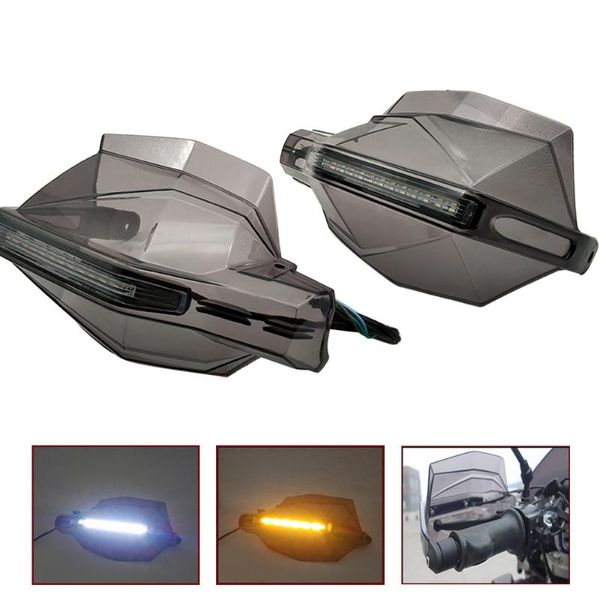 

for cb125r cb400sf cb1100 cb600f cb1000r cb650f motorcycle hand guards motocross handguards with turn signal light