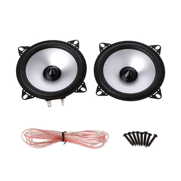 

2x 4" automotive car loudspeaker hifi full range bubble gum edge speakers