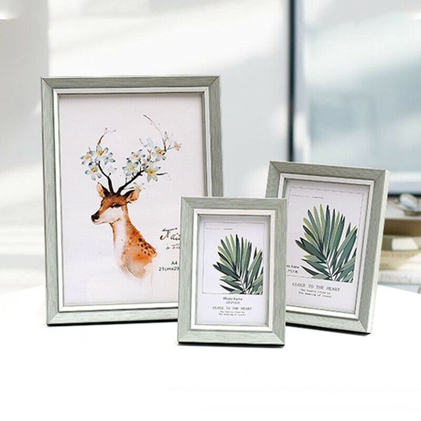 

uk all sizes frames wood effects picture p frames light pink&light green