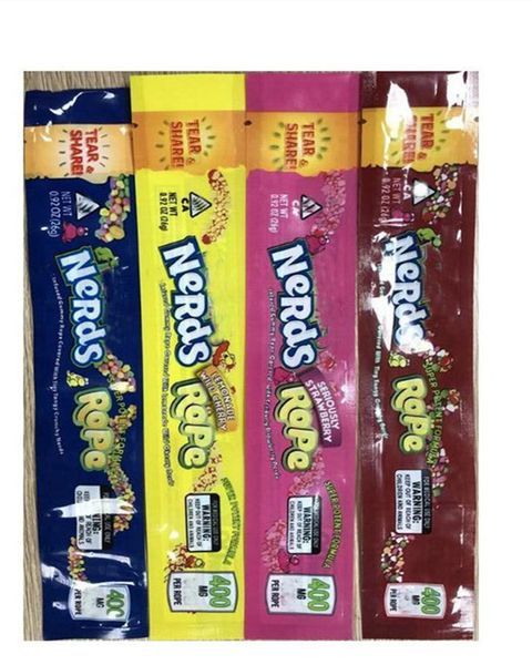 

Ecigarette ботаников ВЕРЕВОЧКА Gummies Edibles Упаковка Сумки с длинными Три края уплотнения ботаников ВЕРЕВОЧКА Запах Proof конфеты сухой травы мешки для упаковки