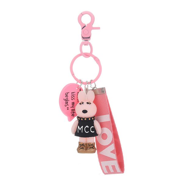 

resin keychain love rope key chains decorative pendants for women bags car key accessories wedding party gifts, Silver