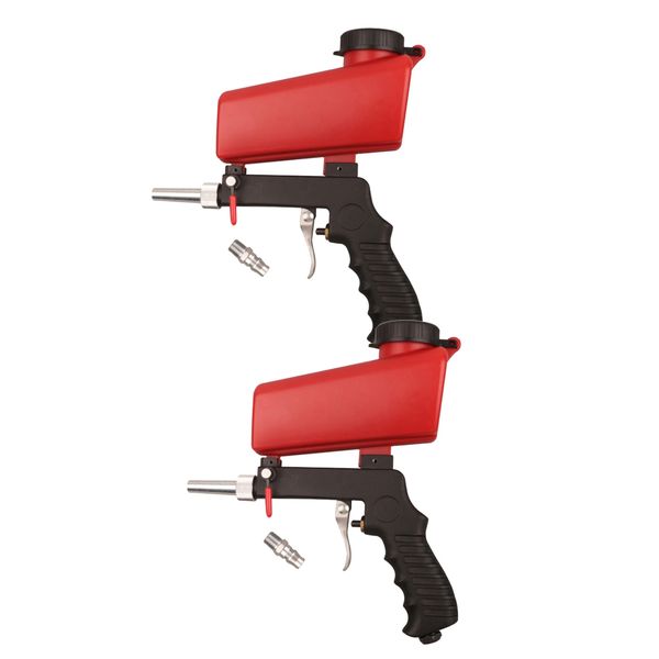

2x sandblasters adjustable small sandblasting machine with switch