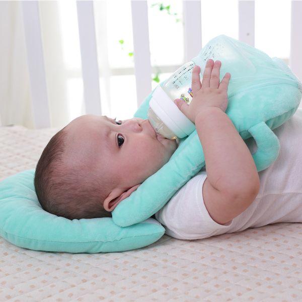 

multifunctional newborn nursing pillow soft cotton baby pillow anti-choking milk feeding baby head cushion newborn
