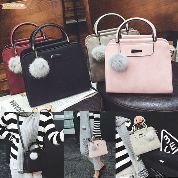 

pu noenname  women leather handbag shoulder messenger satchel tote crossbody bags purse