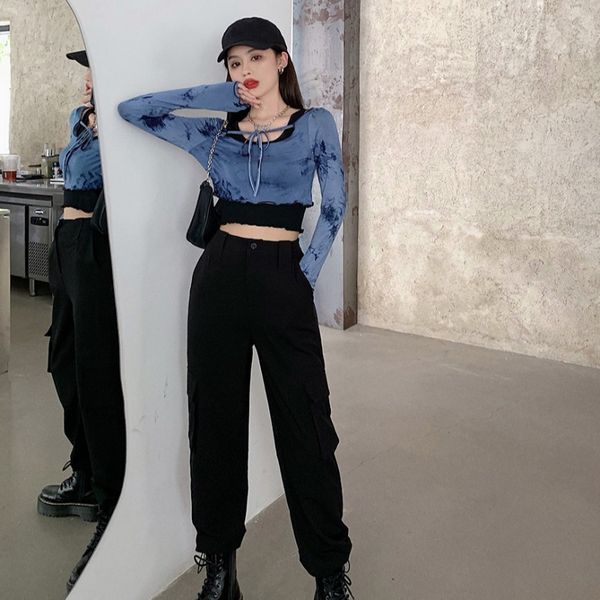 

nana fashion womens clothing shop tooling beam pants design sense inside vest suit three-piece suit fashion, Black;white