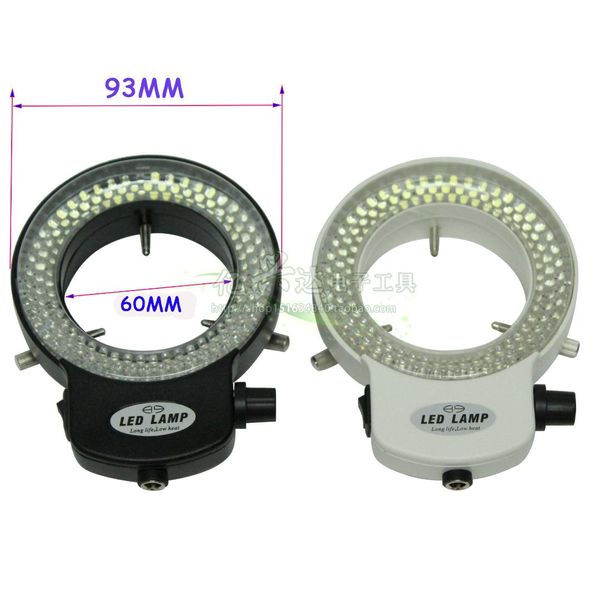 

144 lamp led adjustable ring light source ce certification advanced export product microscope led light source