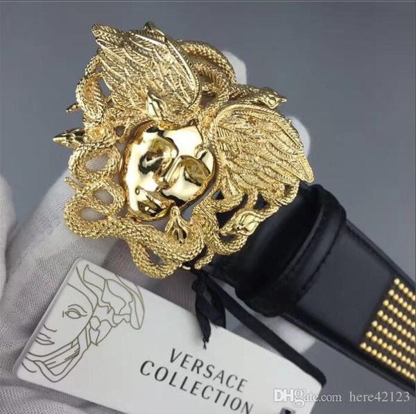 

2017 Новая Мода Мужские Бизнес Ремни Роскошные Ceinture Автоматическая Пряжка Из Натур