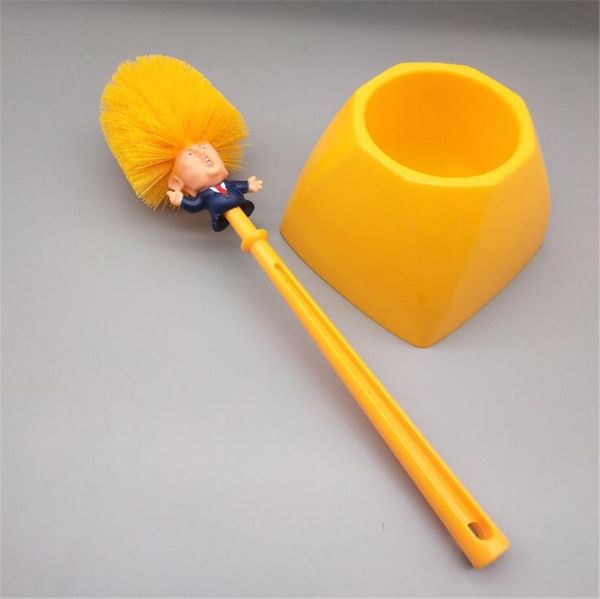 

1pcs replacement stainless steel wc bathroom cleaning toilet trump brush black head holder#379