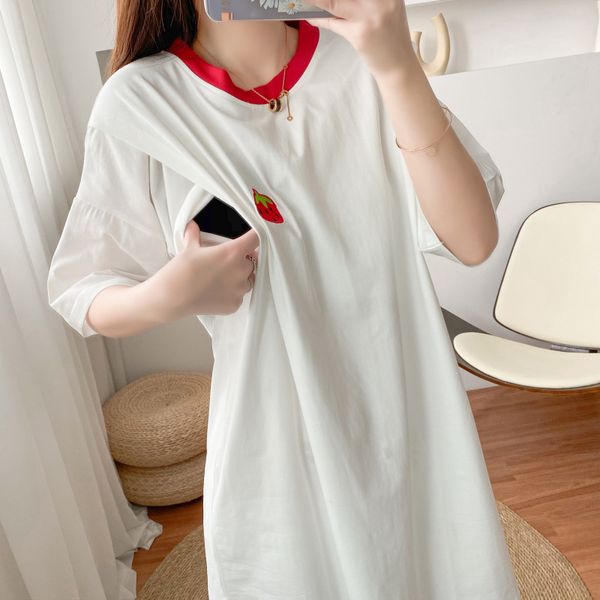 

maternity dresses 8524, White