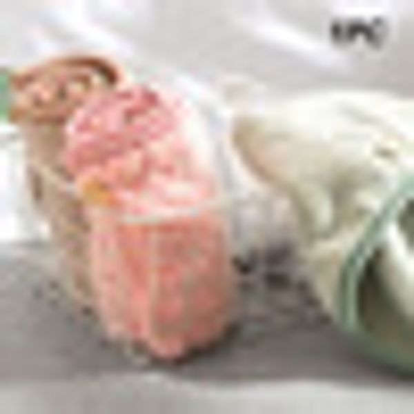 

soft shower warp knitting bath towel hat quick-dry strong absorbing wave head wrap
