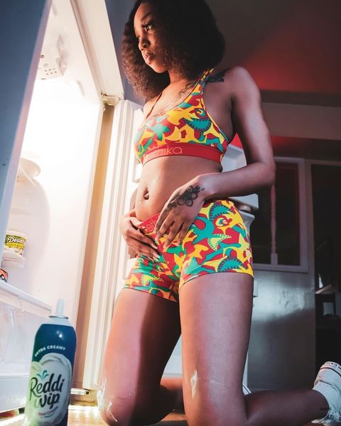 

gym clothes women ethika women sets ethika boxers bikini mid waist ladies bikinis womens bathing suits bra + shorts g5hv, White;black