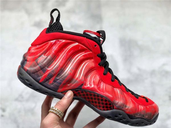 

2019 Новый Аутентичный Пена Posite Doernbecher DB Real Углеродного Волокна Баскетбол Обувь Для