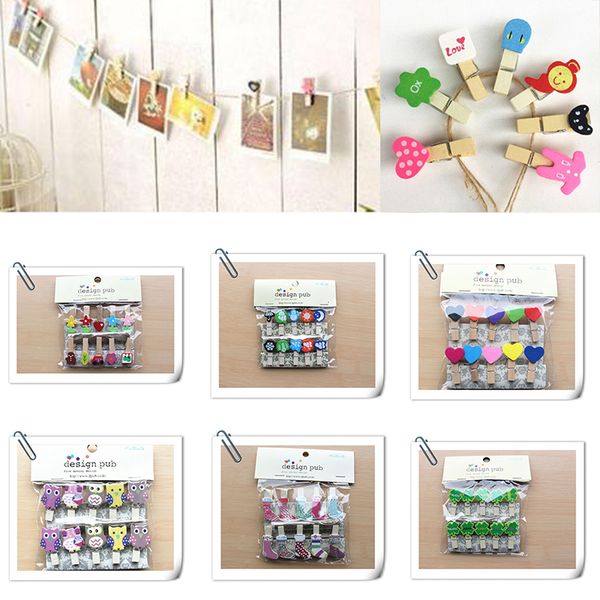 

10шт / set diy бумаги фото стена фото клипы висячие каркасные home decor спальня