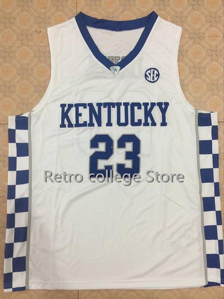 

23 anthony davis kentucky wildcats basketball jerseys mens 100% double stitched xs-6xl vest jerseys, Black;blue