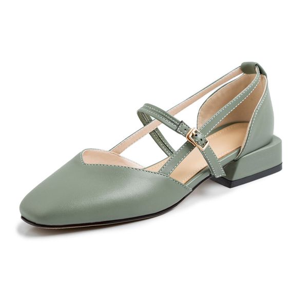 

b2-36 size 32-43 female solid colors concise sandals girl two-pieces sandal woman low heels shoes women summer street shoe, Black