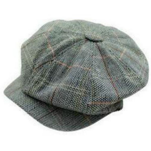 

new caps for men tweed gatsby newsboy berets men retro driving grandad hat man, Blue;gray