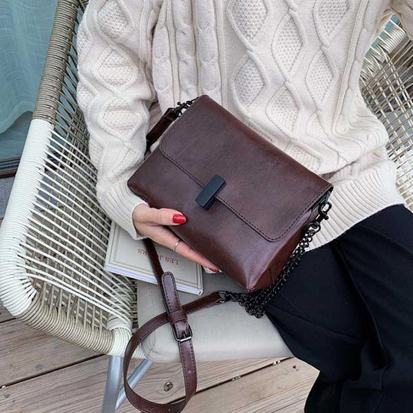 

2020 мода плеча сумка lady цепной сумочек сплошной цвет просто кожа pu crossbody сумки для женщин kyider