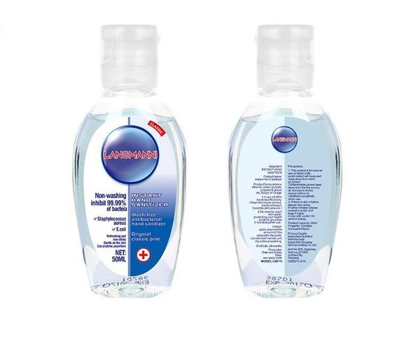 

highly effective hand sanitizer instant hand gel sanitizer desinfecting gel sterilizing antivirus 50ml 100pcs dhl fast ing
