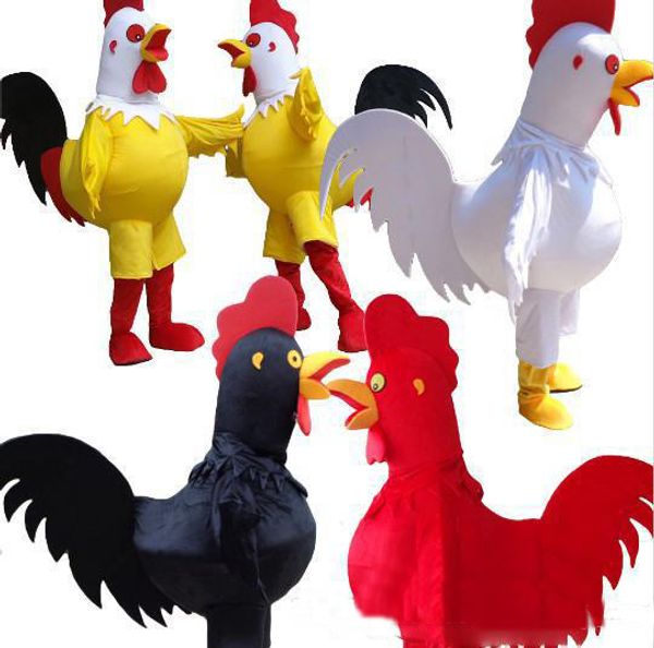 

2019 chicken mascot costume for fancy dress party halloween cock costume ing, Red;yellow