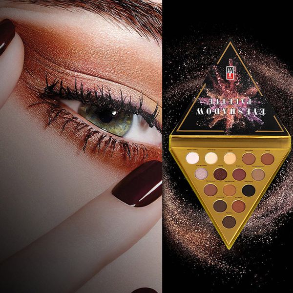 

earth 30 color eye shadow disc multicolor waterproof easy color shadow pallete matt cosmetics makeup