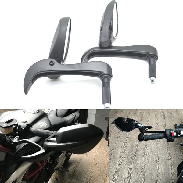 

motorcycle mirror 7/8" 22mm moto handlebar end side rearview mirror for nc700x nc750x cb600f cbr500r/cb500f/x cbr250r