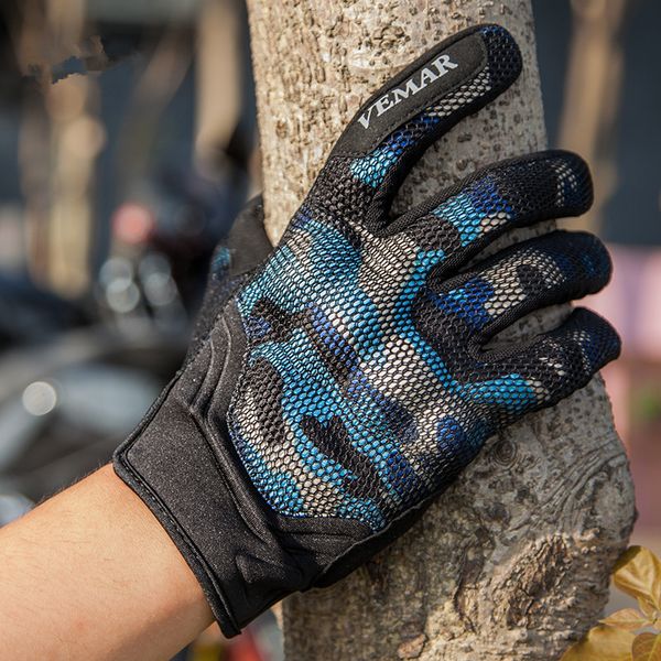 

new model motorcycle gloves motocross glove racing breathable gloves ridding gloves, Black