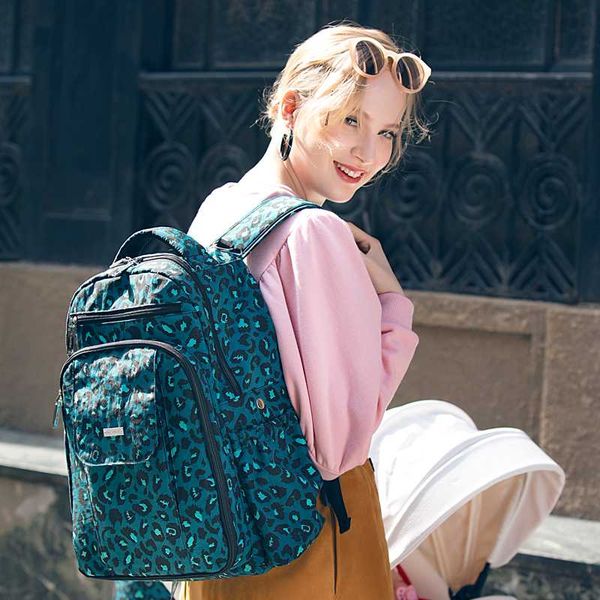 

multi-function large capacity mother bag waterproof shoulder mummy bag maternal and child production backpack set
