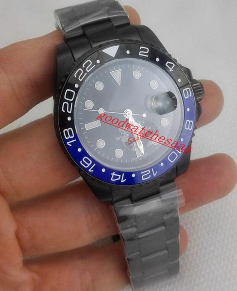 

40mm men's fashion wristwatches116610 116610lv 116613 datum keramik asia 2813 bewegung automatic mens watch watches, Slivery;brown