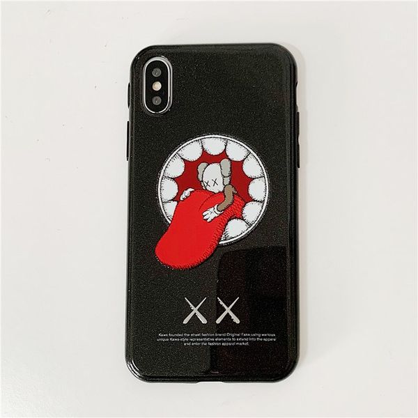 

fashion kwas phone case for iphone xr xsmax xs/x 7p/8p 7/8 6/6sp 6/6s 5/5s/se new arrival back cover phone case 2 styles