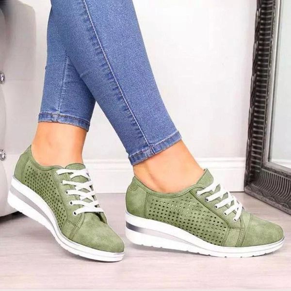

2019 new women flat shoes breathable hollow out sneakers women shoes comfortable lace up casual woman tenis feminino, Black