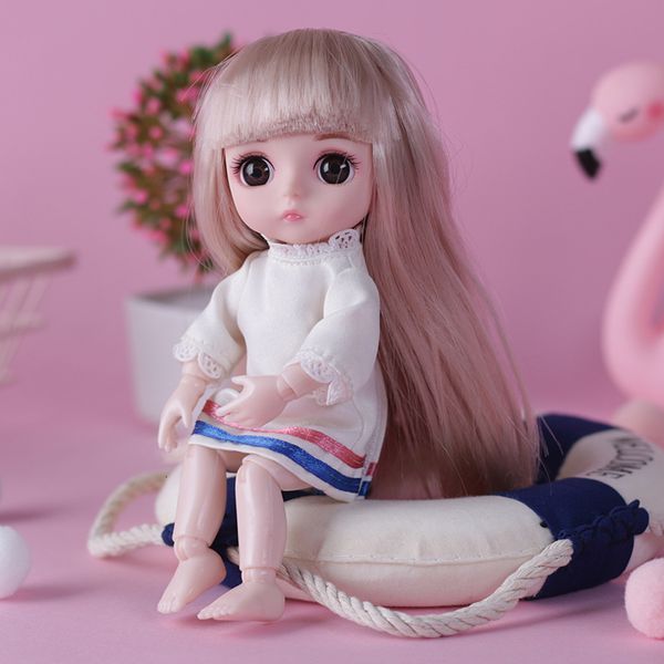 

мода кукла умной девочки принцесса игрушка мульти-суставная мини-игрушка моделирование 3d куклы cuddle подарки мягкие тела для девочек игруш