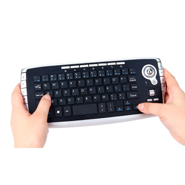 

new mini 2.4ghz wireless keyboard touchpad with mouse for pc ps4 smart tv nice