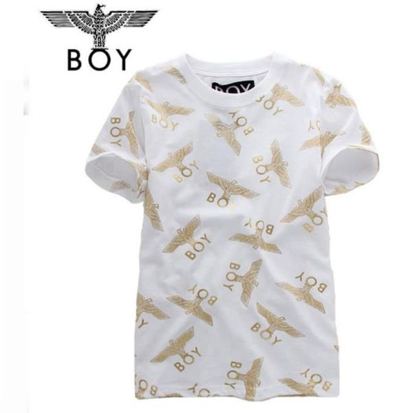 

new fasion style men's short sleeve t shirt boy by london shirt boy london cotton tees with t31vbys, White;black