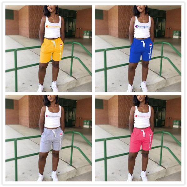 

Women champion letter leevele t hirt ve t pant ummer track uit outfit 2 piece et port wear port clothing uit a4801