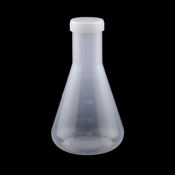 

conical flask 250ml - measuring erlenmeyer flasks with graduation, accurate