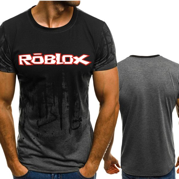 Roblox Game Print Gradient Color T Shirt Men Fast Compression Breathable Mens O Neck Short Sleeve Fitness T Shirt Gyms Tee Tops Latest T Shirts Design - roblox game play young kids boys and girls red box gray tshirt tee small