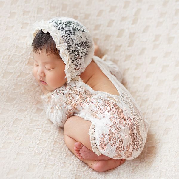 

new born pgraphy lace hooded lace suit baby p props wrap newborn chd10105