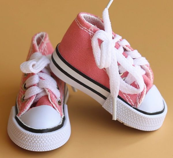 

maxi wholesale 7 color 3d sneaker keychain novelty canvas shoes key ring shoes key chain holder handbag pendant,brithday gift,christmas gift, Silver